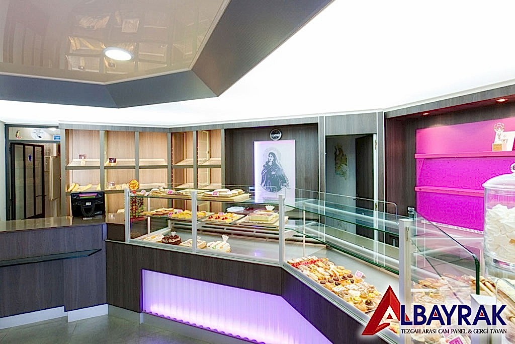 Pastane Cafe Gergi Tavan