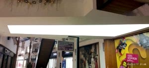 Transparan gergi tavan  modelleri