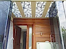 Transparan gergi tavan  modelleri