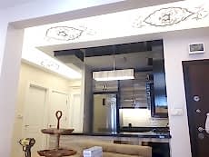 Transparan gergi tavan  modelleri