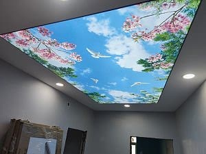 Esenyurt Barisol G�ky�z� gergi tavan �al��mas�