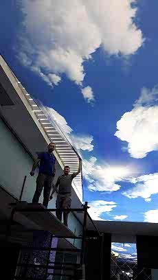 Beylikd�z� Reis otel Barisol g�ky�z� tavan �al��mam�z