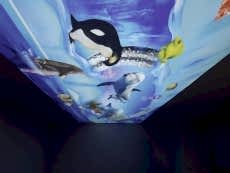 3D Akvaryum Gergi Tavan Modeli Afyon