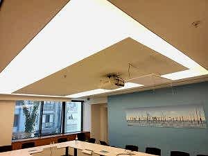 Transparan gergi tavan  modelleri