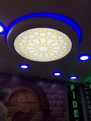 Haz�r Gergi tavan Ayd�nlatma modelleri