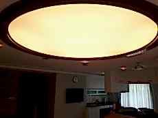 Transparan gergi tavan  modelleri