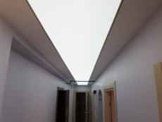 Transparan gergi tavan  modelleri