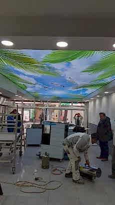 Barisol gergi tavan  modelleri