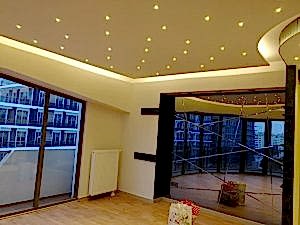 Led Tavan Dekor ile Gergi Tavan