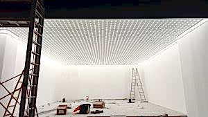 Transparan gergi tavan  modelleri