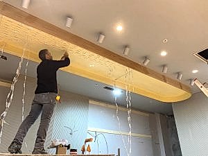 Transparan gergi tavan  modelleri