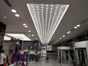 Transparan gergi tavan  modelleri