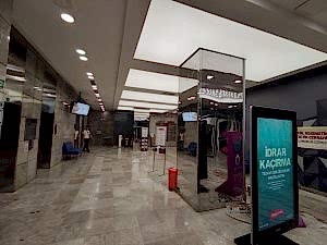 Transparan gergi tavan  modelleri