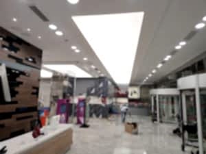 Transparan gergi tavan  modelleri