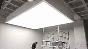 Transparan gergi tavan  modelleri