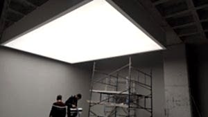 Transparan gergi tavan  modelleri