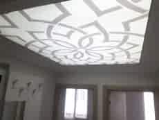 Transparan gergi tavan  modelleri